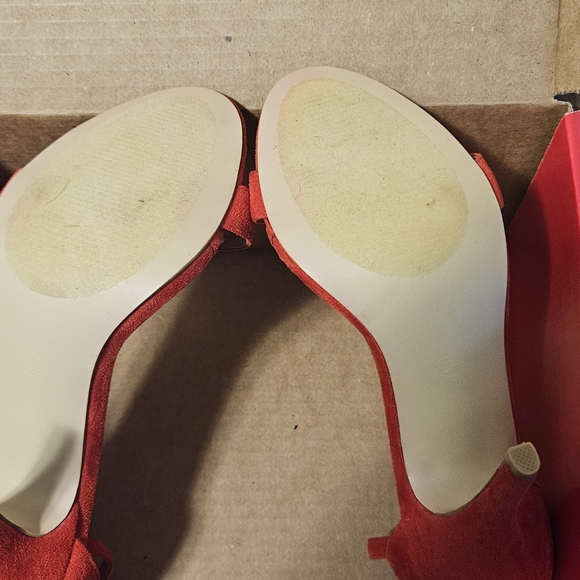 Red Ankle Sandal - Picture 2 of 4